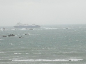 The Commodore Goodwill outbound to St Malo this lunchtime
